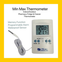 Min Max Thermometer for Indoor/Outdoor (Sensor) P1000  Zeal UK